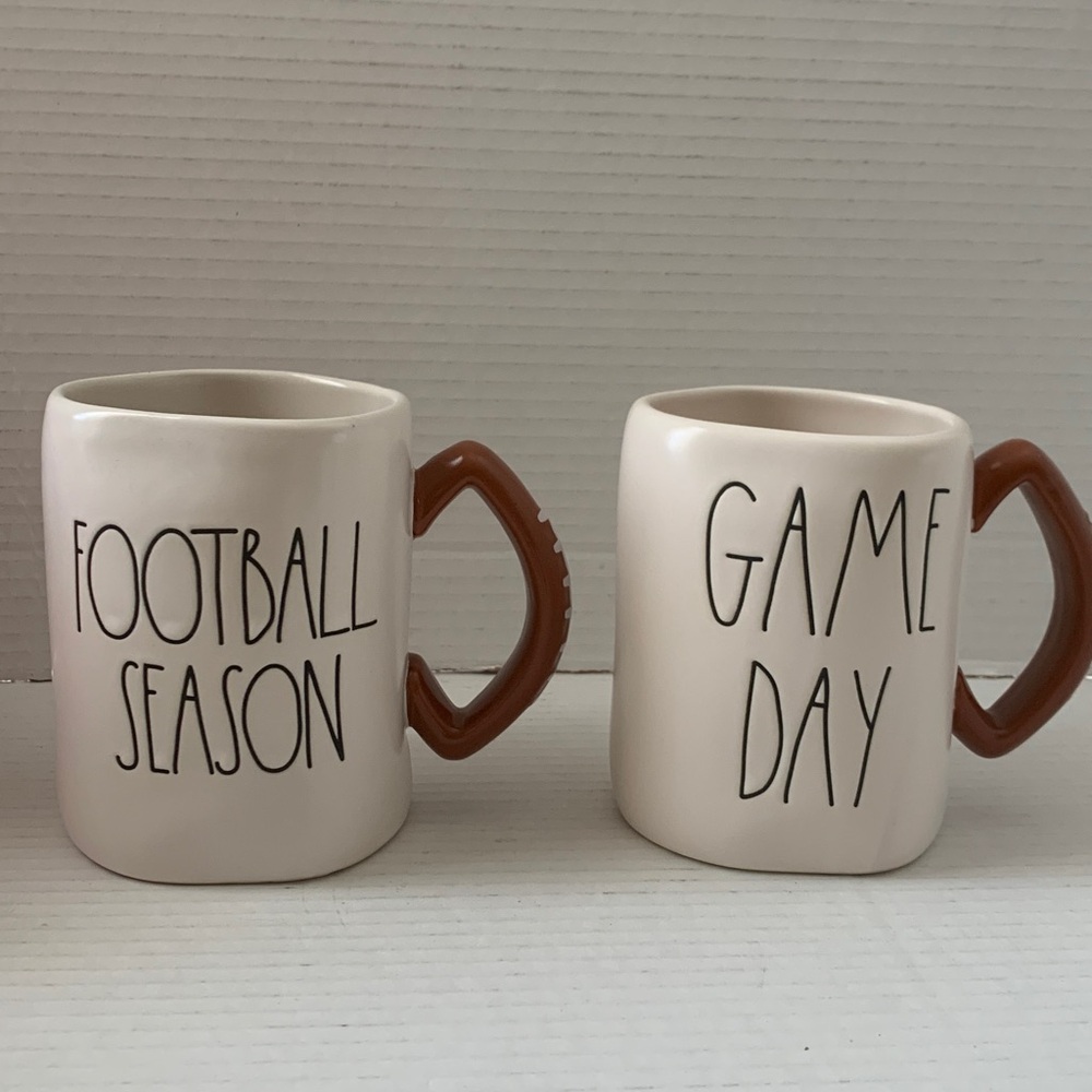 Rae Dunn Football Mug FOOTBALL SEASON GAME DAY